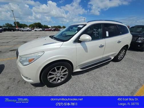 White 2013 Buick Enclave Leather