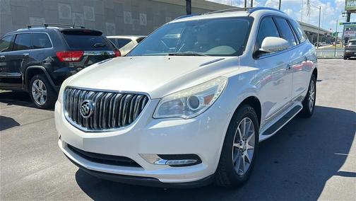 White 2013 Buick Enclave Leather