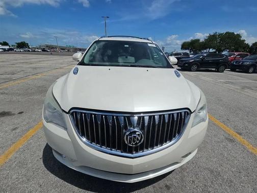 White 2013 Buick Enclave Leather