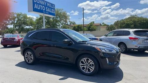 Agate Black Metallic 2020 Ford Escape SEL