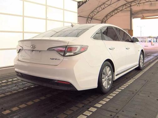 Hyper White 2017 Hyundai SONATA Hybrid SE