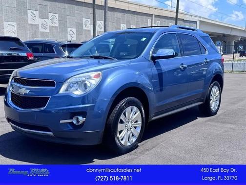 Twilight Blue Metallic 2011 Chevrolet Equinox LTZ