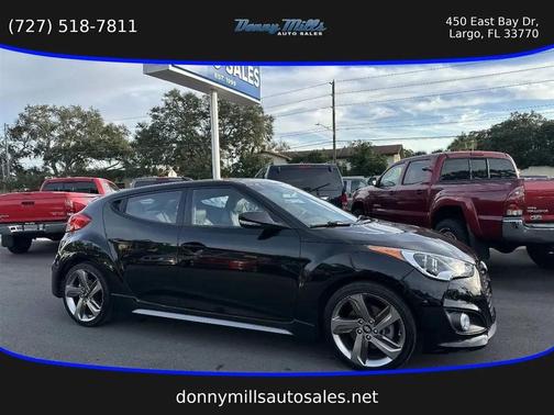 Ultra Black 2014 Hyundai Veloster Turbo