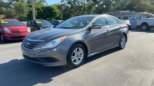 Harbor Gray Metallic 2014 Hyundai SONATA GLS