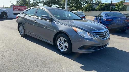 Harbor Gray Metallic 2014 Hyundai SONATA GLS