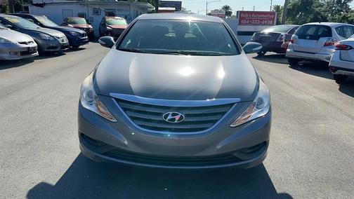 Harbor Gray Metallic 2014 Hyundai SONATA GLS