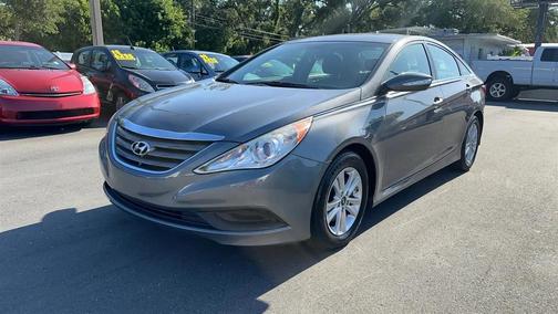 Harbor Gray Metallic 2014 Hyundai SONATA GLS