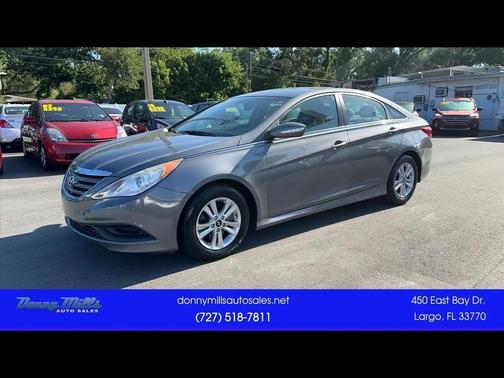 Harbor Gray Metallic 2014 Hyundai SONATA GLS