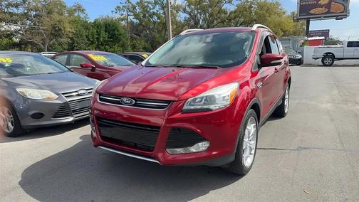Ruby Red Metallic Tinted Clearcoat 2016 Ford Escape Titanium
