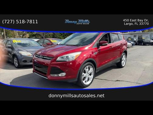 Ruby Red Metallic Tinted Clearcoat 2016 Ford Escape Titanium