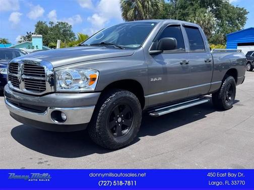 Gray 2008 Dodge Ram 1500 SLT Quad Cab