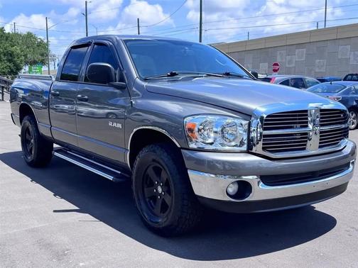 Gray 2008 Dodge Ram 1500 SLT Quad Cab