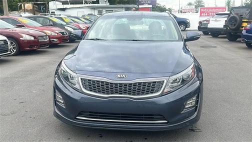 Smokey Blue Metallic 2015 Kia Optima Hybrid EX