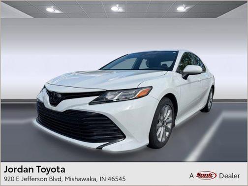 Super White 2020 Toyota Camry LE