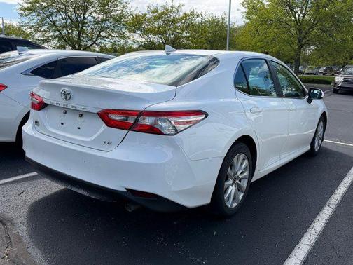 Super White 2020 Toyota Camry LE
