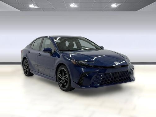Blue 2025 Toyota Camry XSE