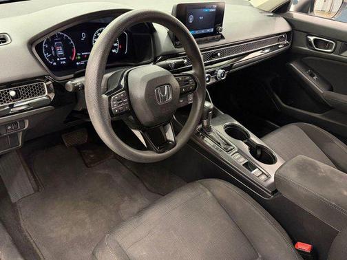 Platinum White Pearl 2022 Honda Civic LX