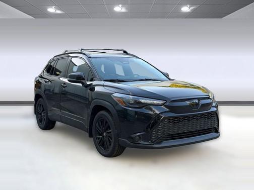 Jet Black 2024 Toyota Corolla Hybrid L