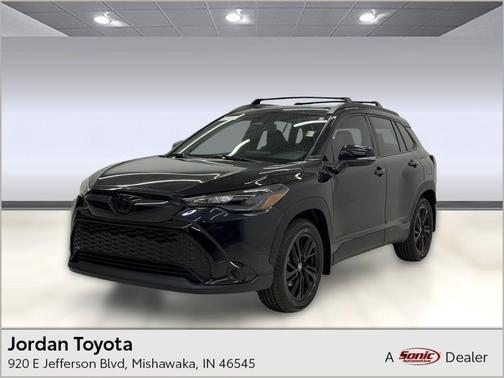 Jet Black 2024 Toyota Corolla Hybrid L