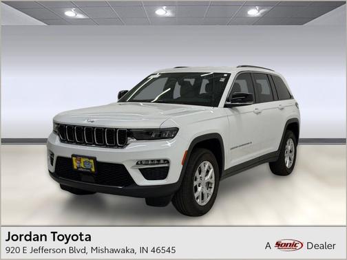 Bright White Clearcoat 2023 Jeep Grand Cherokee Limited