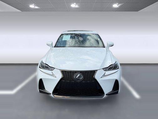 White 2019 Lexus IS 350 Base