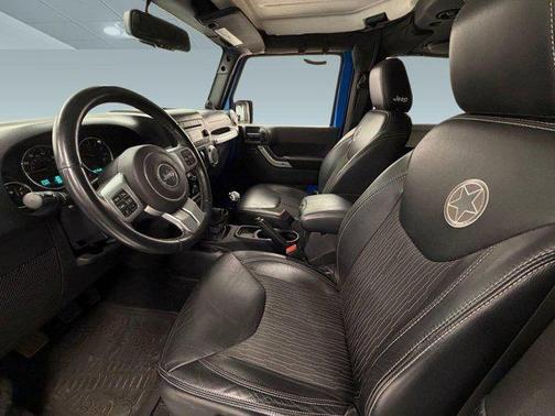 Hydro Blue Pearl Coat 2014 Jeep Wrangler Freedom Edition