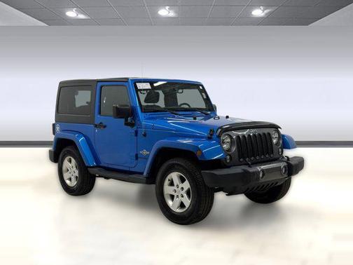 Hydro Blue Pearl Coat 2014 Jeep Wrangler Freedom Edition