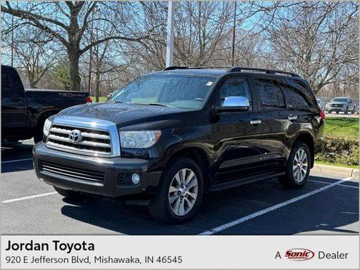 Black 2017 Toyota Sequoia Limited