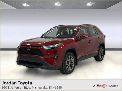 Ruby Flare Pearl 2022 Toyota RAV4 Hybrid XLE Premium