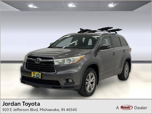 Predawn Gray Mica 2015 Toyota Highlander XLE