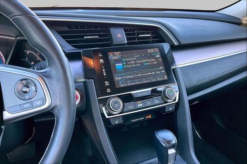 Modern Steel Metallic 2017 Honda Civic Touring