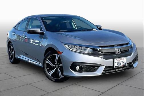 Modern Steel Metallic 2017 Honda Civic Touring