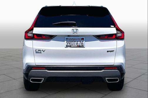 Platinum White Pearl 2025 Honda CR-V Hybrid Sport AWD