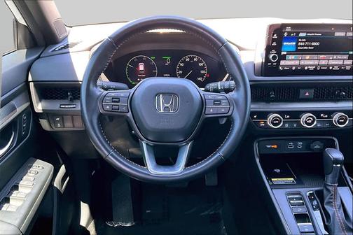 Platinum White Pearl 2025 Honda CR-V Hybrid Sport AWD