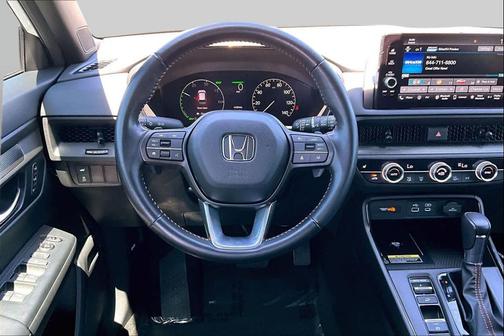 Platinum White Pearl 2025 Honda CR-V Hybrid Sport AWD