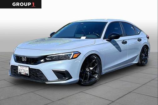 Sonic Gray Pearl 2022 Honda Civic Sport