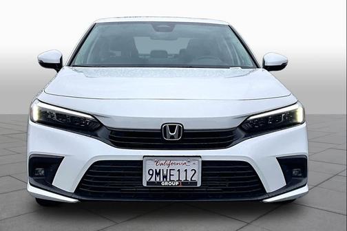 Platinum White Pearl 2024 Honda Civic Touring