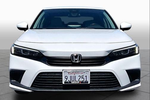 Platinum White Pearl 2024 Honda Civic EX