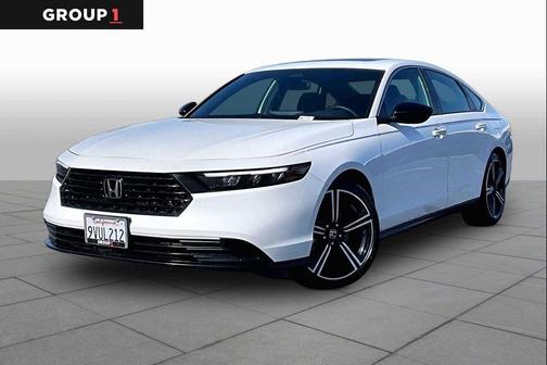 Urban Gray Pearl 2025 Honda Accord Hybrid Sport