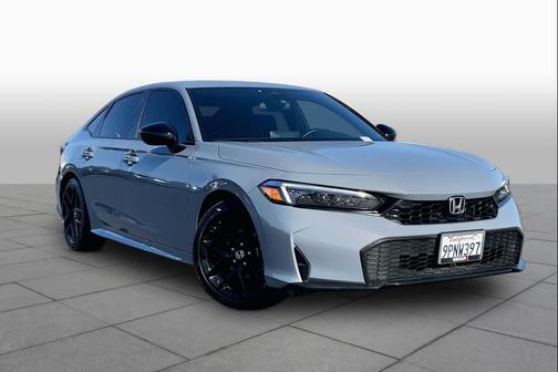 Urban Gray Pearl 2025 Honda Civic Sport