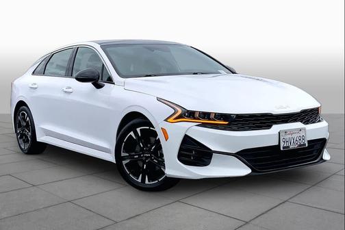 Glacial White Pearl 2024 Kia K5 GT-Line