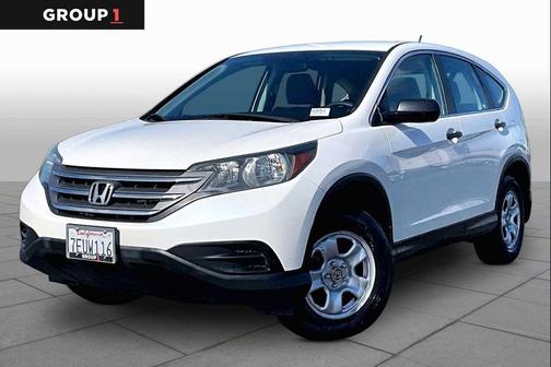 Alabaster Silver Metallic 2014 Honda CR-V LX