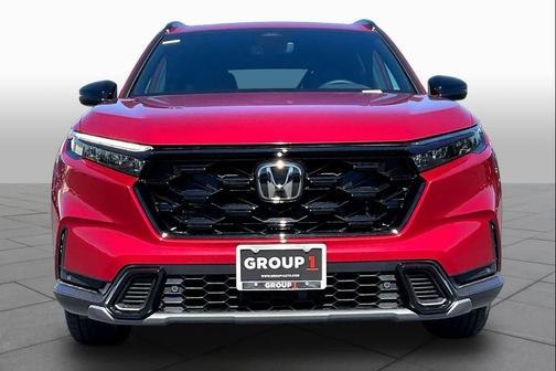Radiant Red Metallic 2026 Honda CR-V Hybrid Sport-L FWD