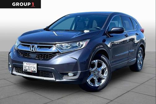 Lunar Silver Metallic 2018 Honda CR-V EX-L