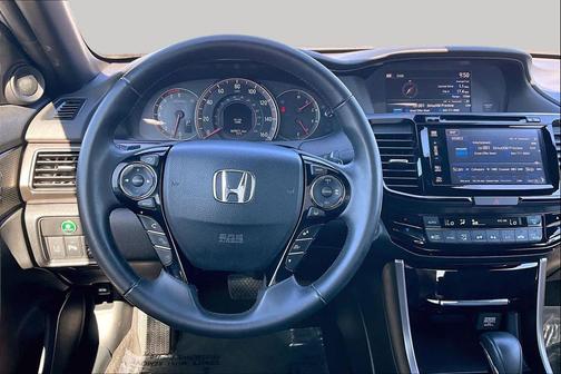 White Orchid Pearl 2017 Honda Accord Touring V6