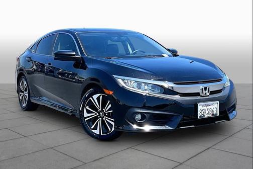 Modern Steel Metallic 2018 Honda Civic EX-L