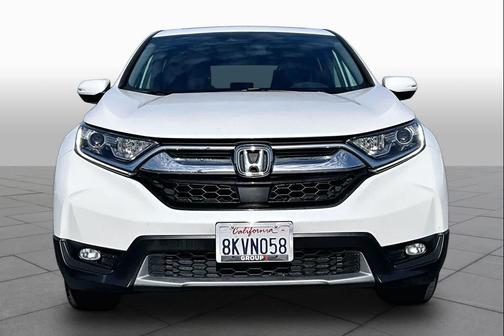 Platinum White Pearl 2019 Honda CR-V EX