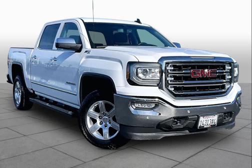 Summit White 2017 GMC Sierra 1500 SLT