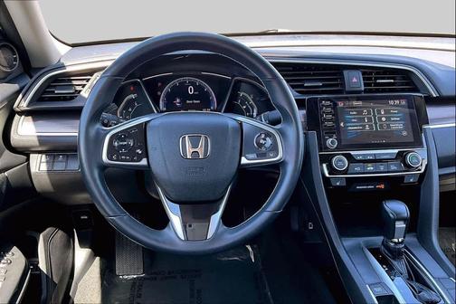 Platinum White Pearl 2020 Honda Civic EX
