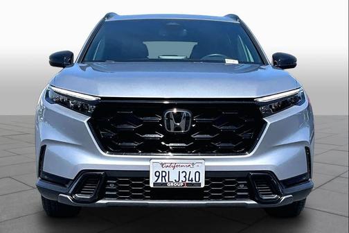 Solar Silver Metallic 2025 Honda CR-V Hybrid Sport FWD